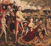 CRANACH, Lucas the Elder The Martyrdom of St Catherine fd china oil painting artist
